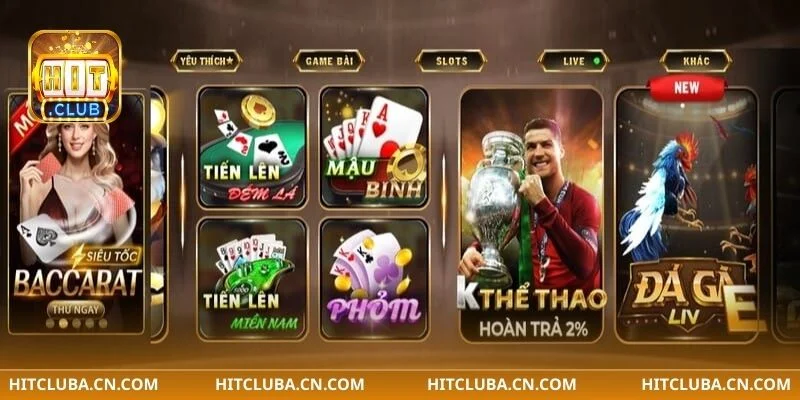 Game bài đổi thưởng HITCLUB đặc sắc với nhiều ưu điểm.