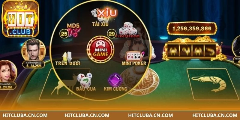 Mini game mở ra thế giới chơi thú vị, sống động.